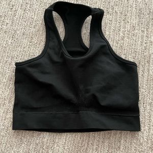 Black Athletic Bra